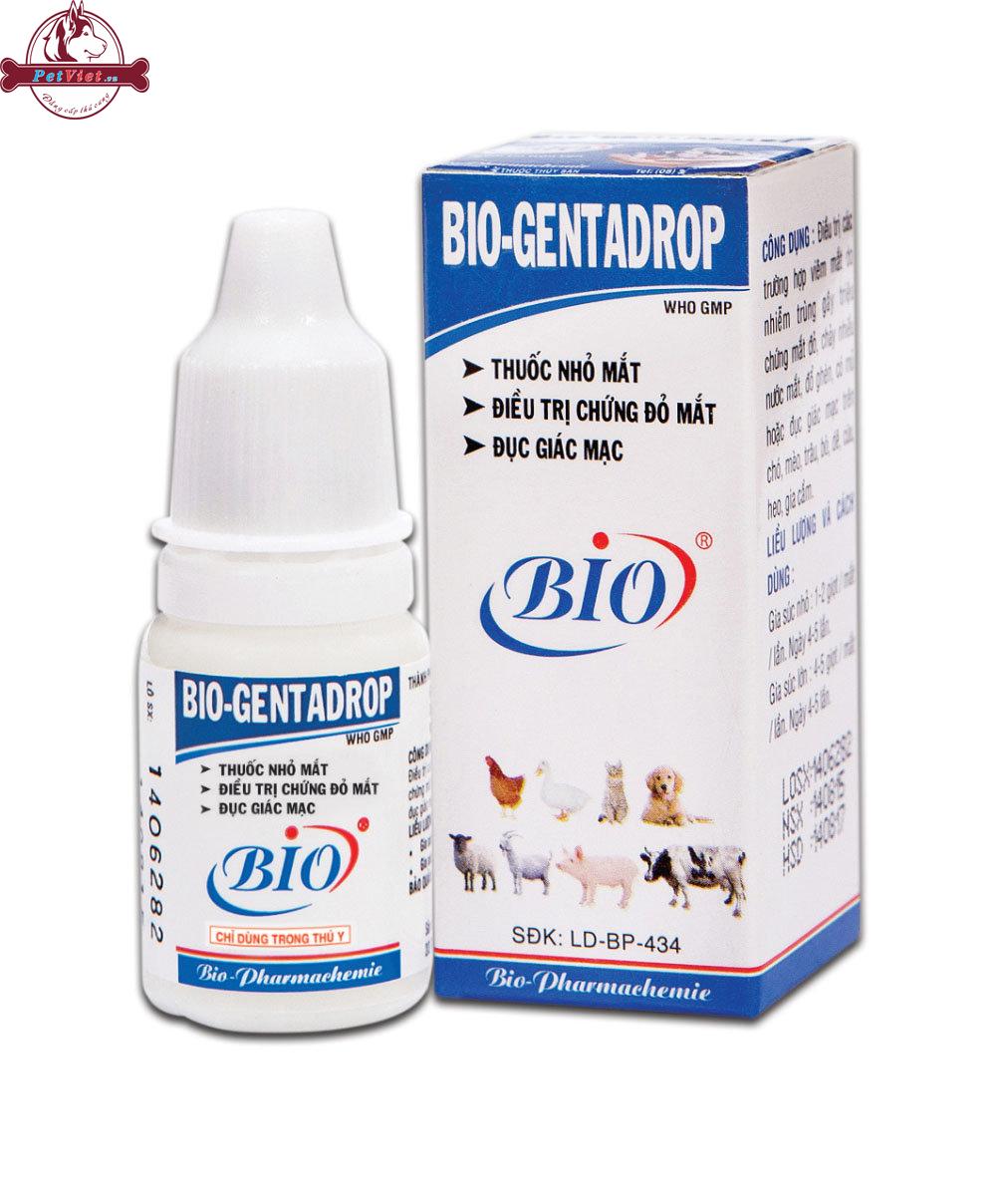 Thuốc Nhỏ Mắt Cho Chó Mèo Bio Gentadrop