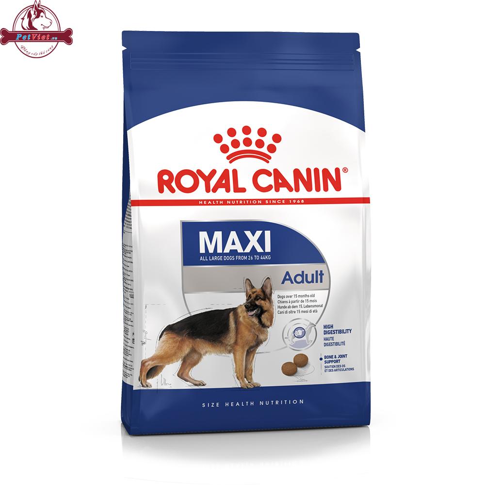 Thức Ăn Cho Chó Trưởng Thành Cỡ Lớn Royal Canin Maxi Adult