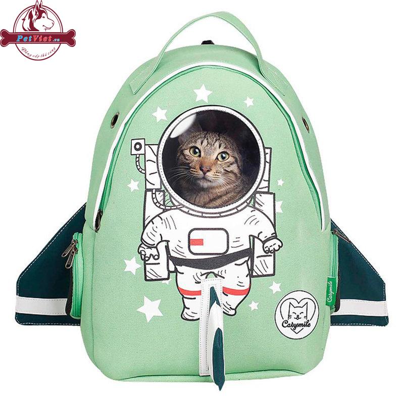 Balo Đựng Chó Mèo Petismile Space Rocket