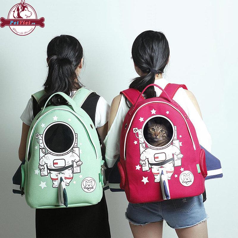 Balo Đựng Chó Mèo Petismile Space Rocket - Ảnh 4