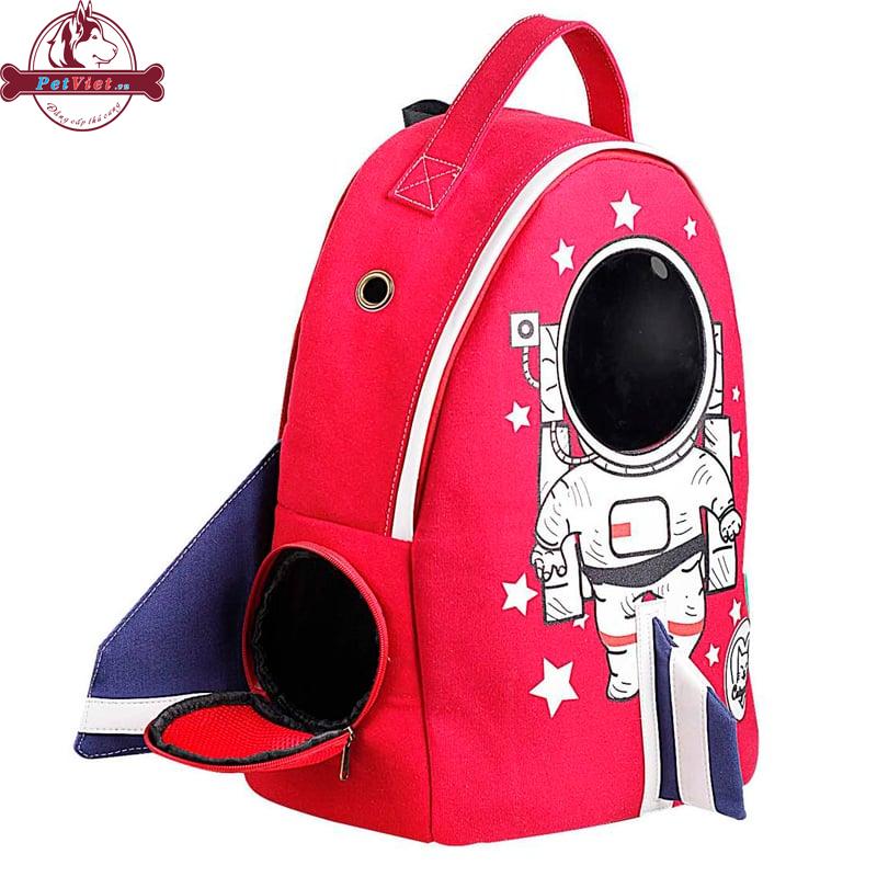 Balo Đựng Chó Mèo Petismile Space Rocket