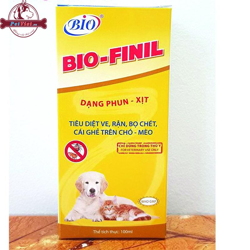 Bio Finil – Điều Trị Ghẻ Sarcoptes Cho Chó