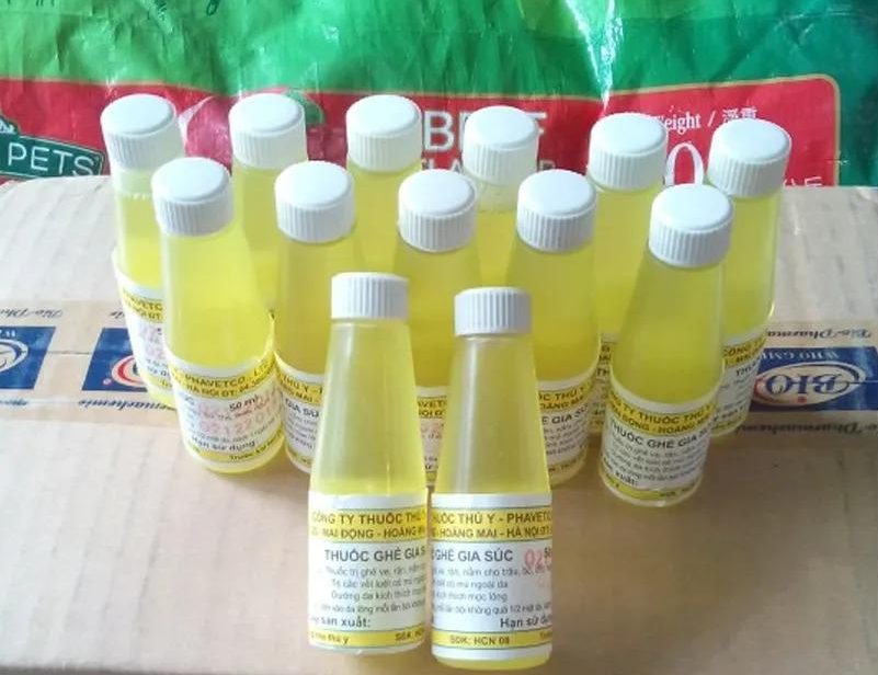 Thuốc Trị Ghẻ Ve Rận Nấm Cho Mèo Phavetco - Ảnh 2
