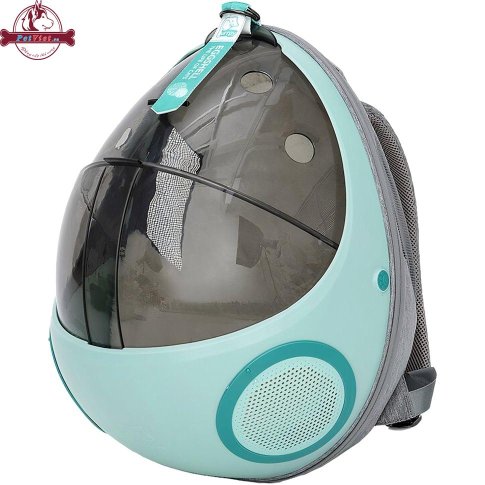 Balo Đựng Chó Mèo Hình Vỏ Trứng Loffe Eggshell - Ảnh 2