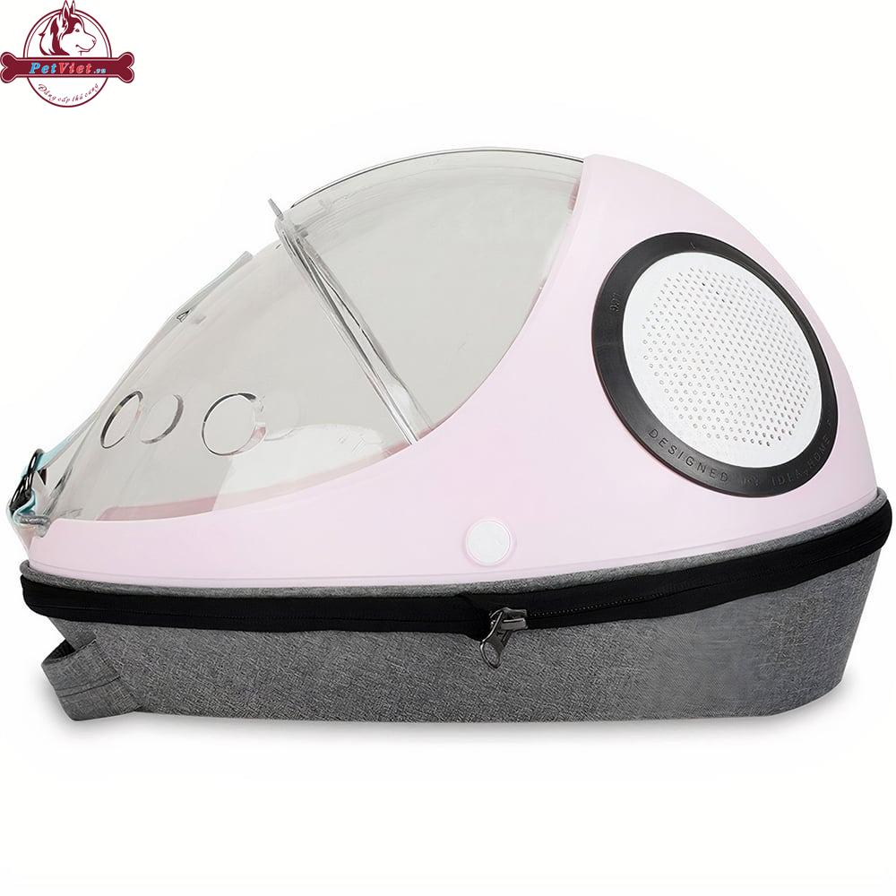 Balo Đựng Chó Mèo Hình Vỏ Trứng Loffe Eggshell - Ảnh 4