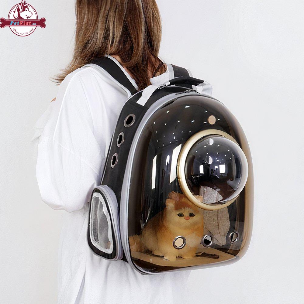Balo Đựng Chó Mèo Phi Hành Gia Loffe Panoramic - Ảnh 3