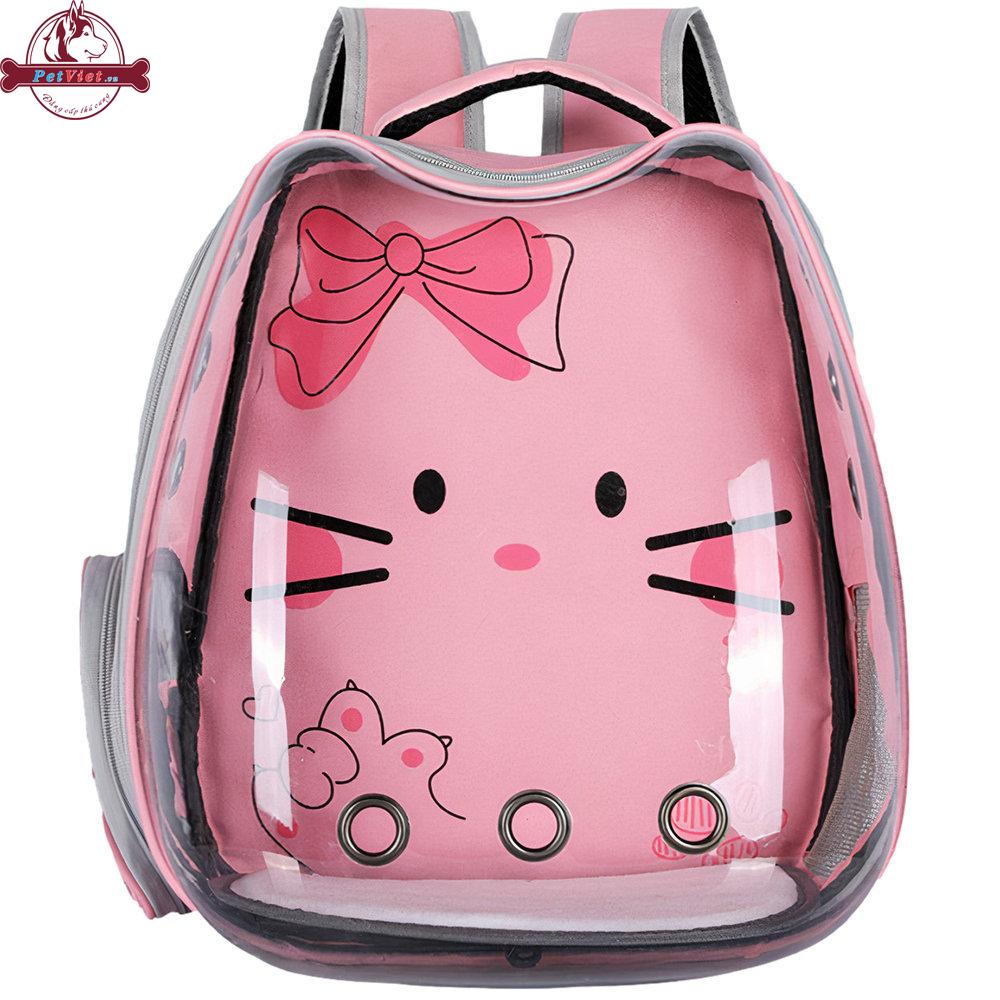 Balo Đựng Chó Mèo Trong Suốt Hình Động Vật Loffe Animal Backpack
