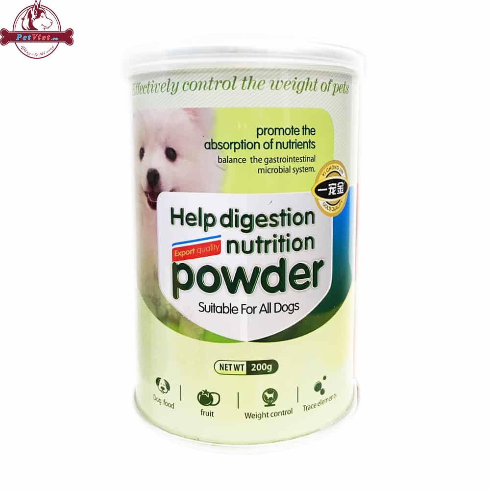 Bột Dinh Dưỡng Cho Chó Kích Thích Tiêu Hóa Vegebrand Help Digestion Nutrition Powder