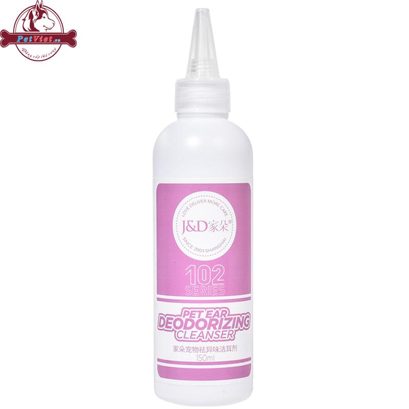 Dung Dịch Vệ Sinh Tai Cho Chó Mèo Joyce & Dolls Pet Ear Cleanser