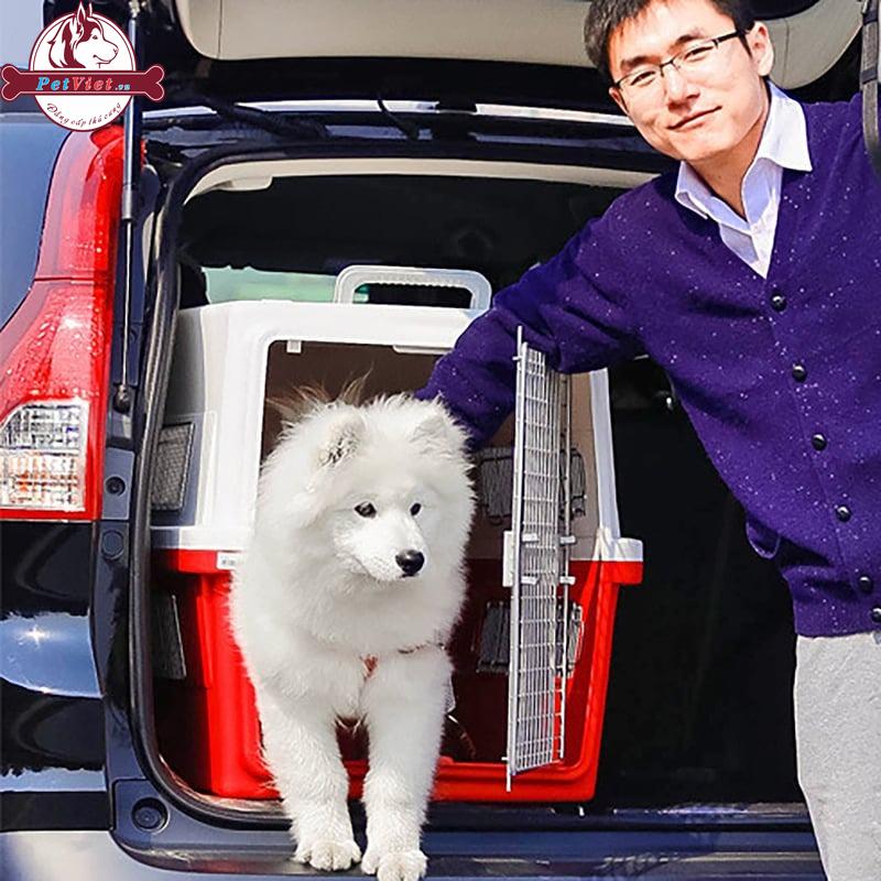 Lồng Vận Chuyển Chó Mèo Iris Ohyama Atc Dog & Cat Kennel - Ảnh 3