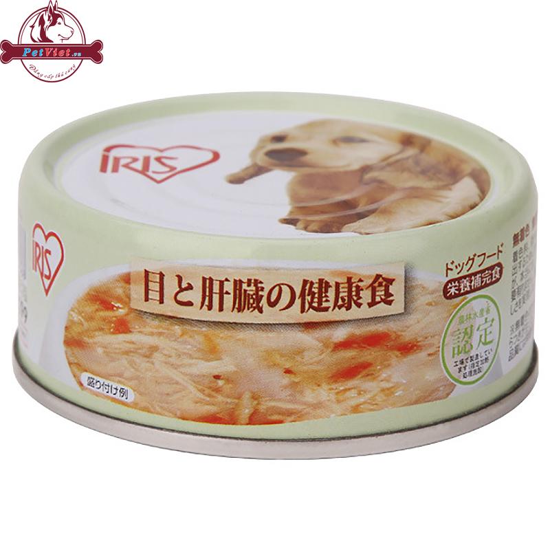 Pate Cho Chó Hỗ Trợ Chức Năng Gan Và Sáng Mắt Iris Ohyama Benefit For Eyes & Liver