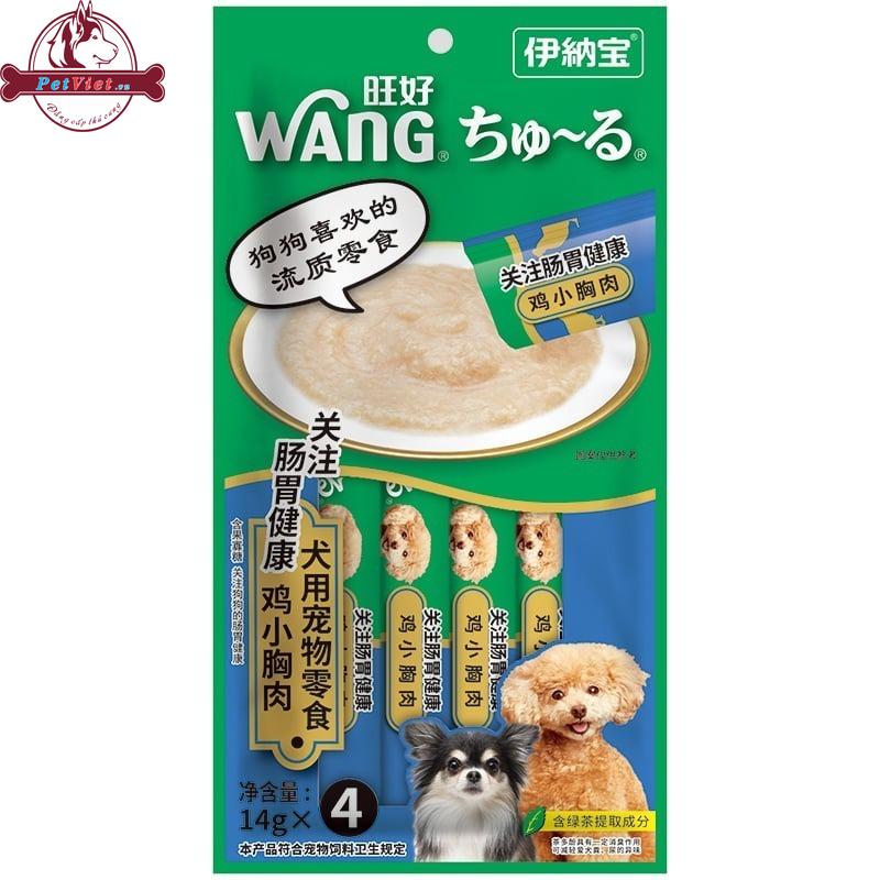 Súp Thưởng Cho Chó Tiêu Hóa Tốt Inaba Wang Gastrointestinal Health