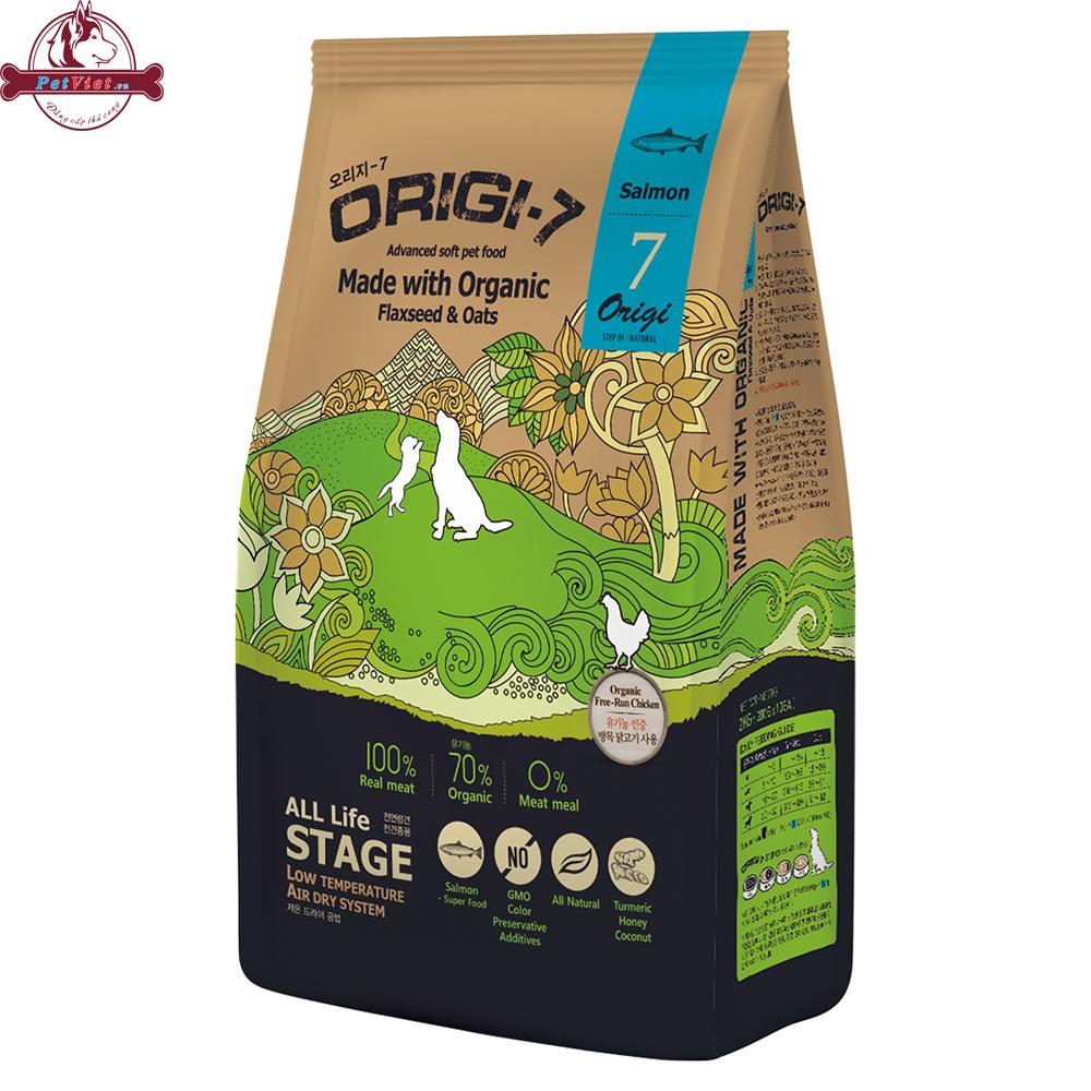 Thức Ăn Cho Chó Hạt Mềm Vị Cá Hồi Origi-7 Salmon