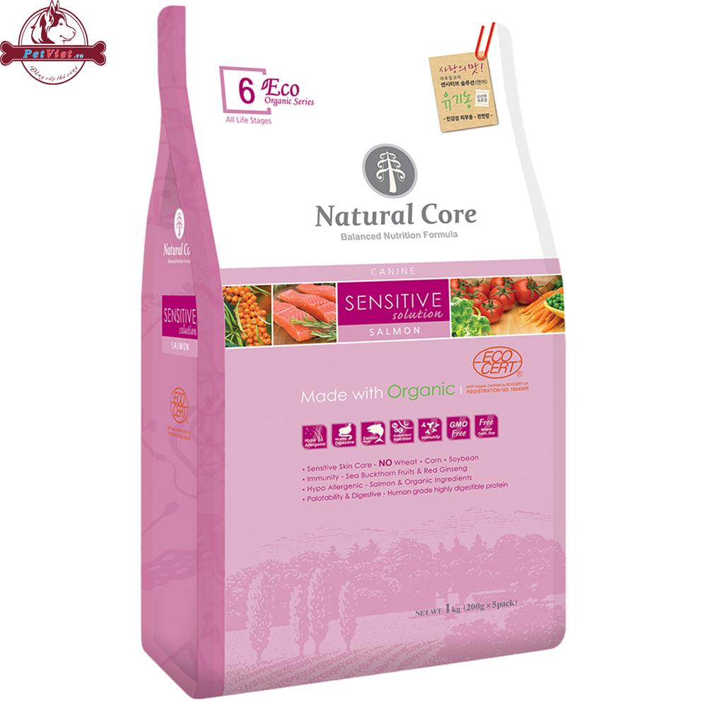 Thức Ăn Cho Chó Hữu Cơ Natural Core Sensitive Salmon Organic