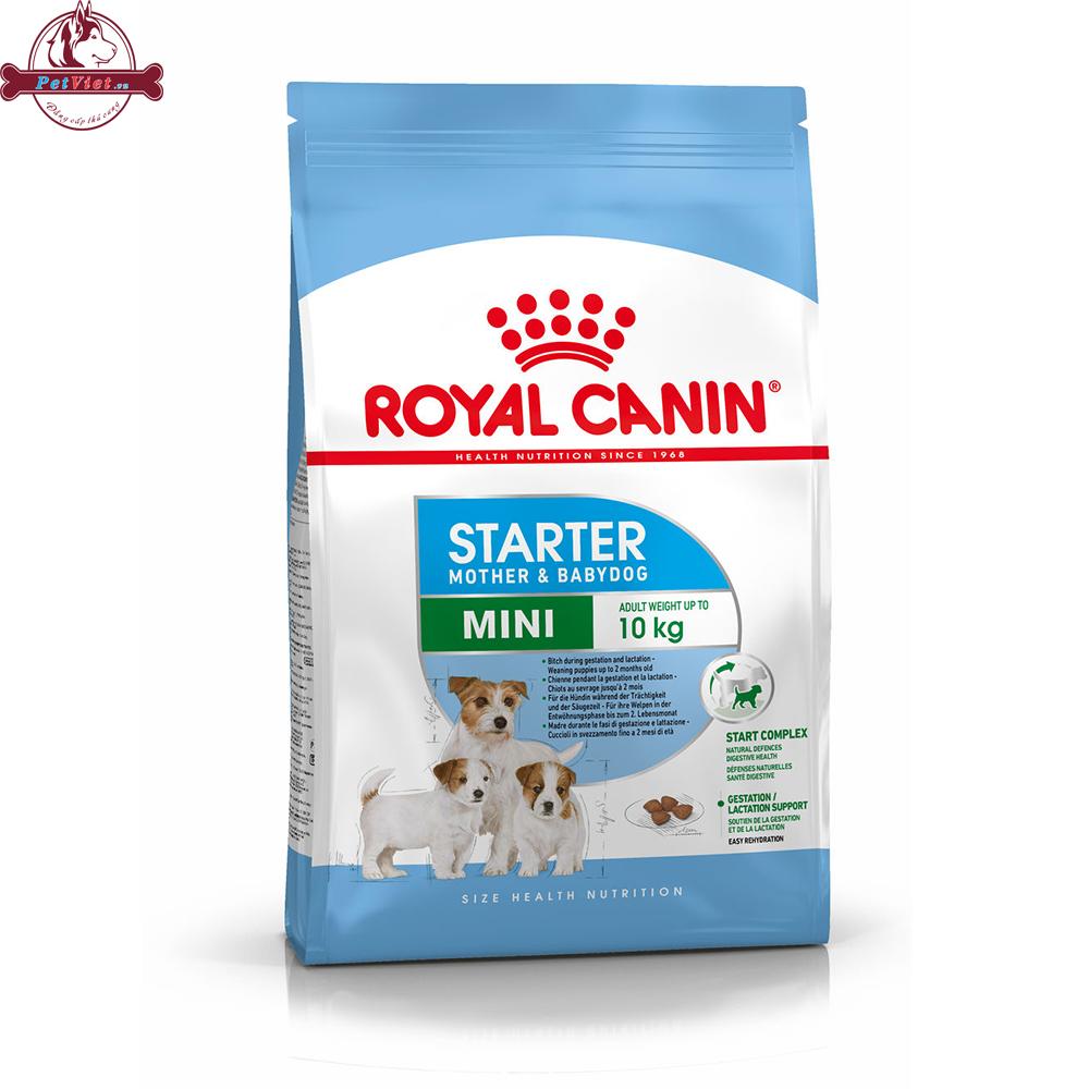 Thức Ăn Cho Chó Mẹ Và Chó Con Cỡ Nhỏ Royal Canin Mini Starter Mother & Babydog