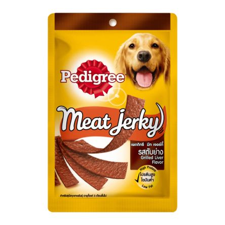 Thức Ăn Vặt Cho Chó Pedigree Meat Jerky – Vị Gan Nướng Dạng Thanh 80gr