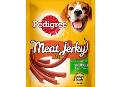 Thức Ăn Vặt Cho Chó Pedigree Meat Jerky – Vị Heo Muối Dạng Que 60gr