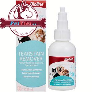 Thuốc Làm Sạch Vết Ố Lông Khóe Mắt Cho Chó Mèo Bioline Tearstain Remover