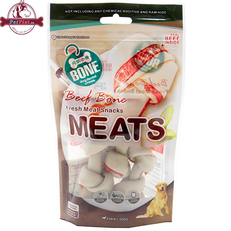 Xương Cho Chó Gặm Vị Thịt Bò Vegebrand Meat Beef Bone Small