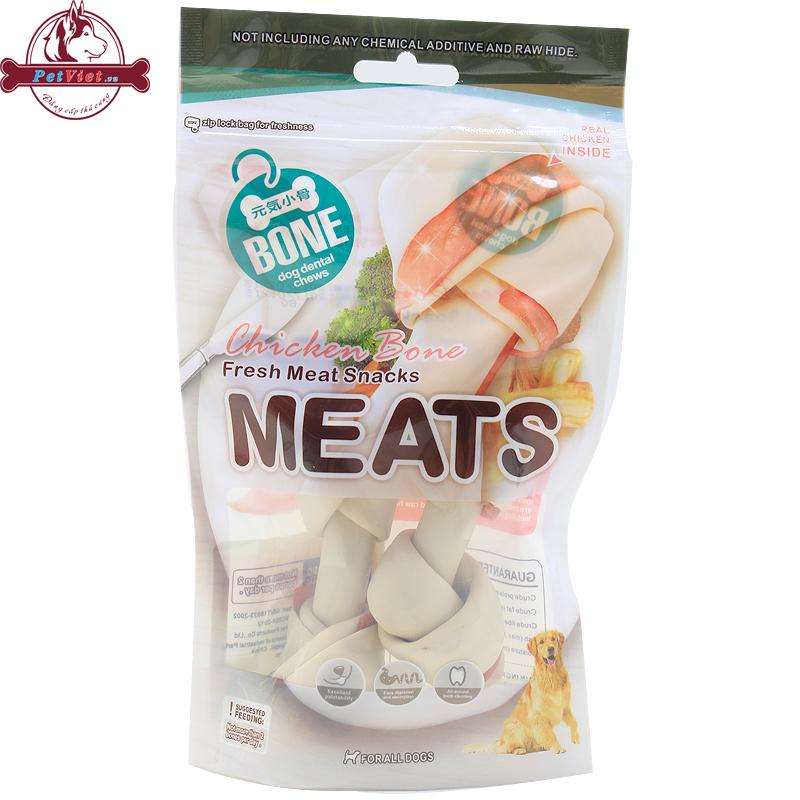 Xương Cho Chó Vị Thịt Gà Vegebrand Meat Chicken Bone Medium